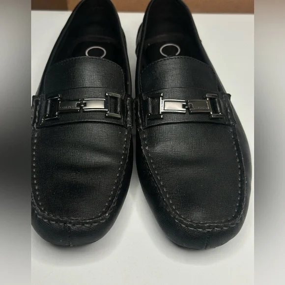 Calvin Klein Magnus Penny Loafers Mens Sz 11 Slip On Shoes New - Picture 2 of 14